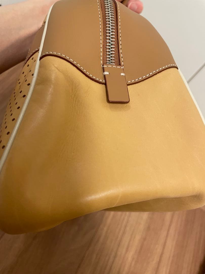 【pabloさん専用】PRADA プラダ　ボストンバッグ ベージュ ブラウン