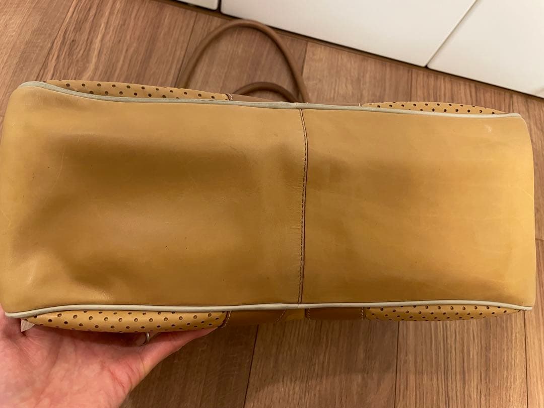 【pabloさん専用】PRADA プラダ　ボストンバッグ ベージュ ブラウン