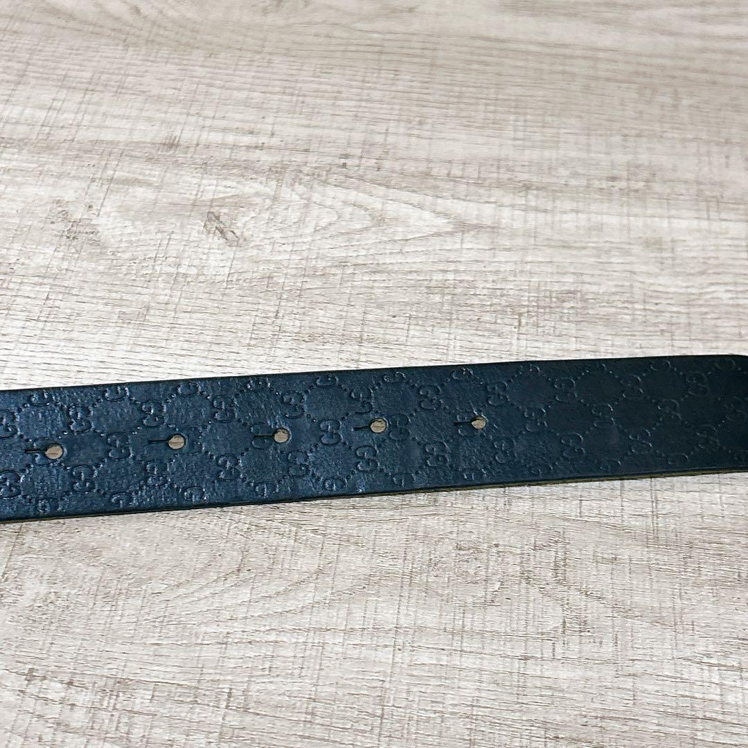 GUCCI シグネチャー レザー ベルト