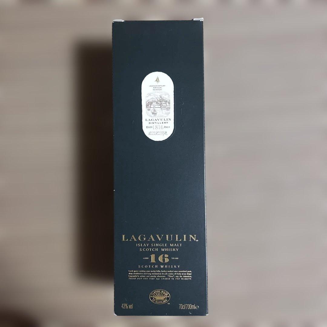 ラガヴーリン16年 スコッチウイスキー 箱付き