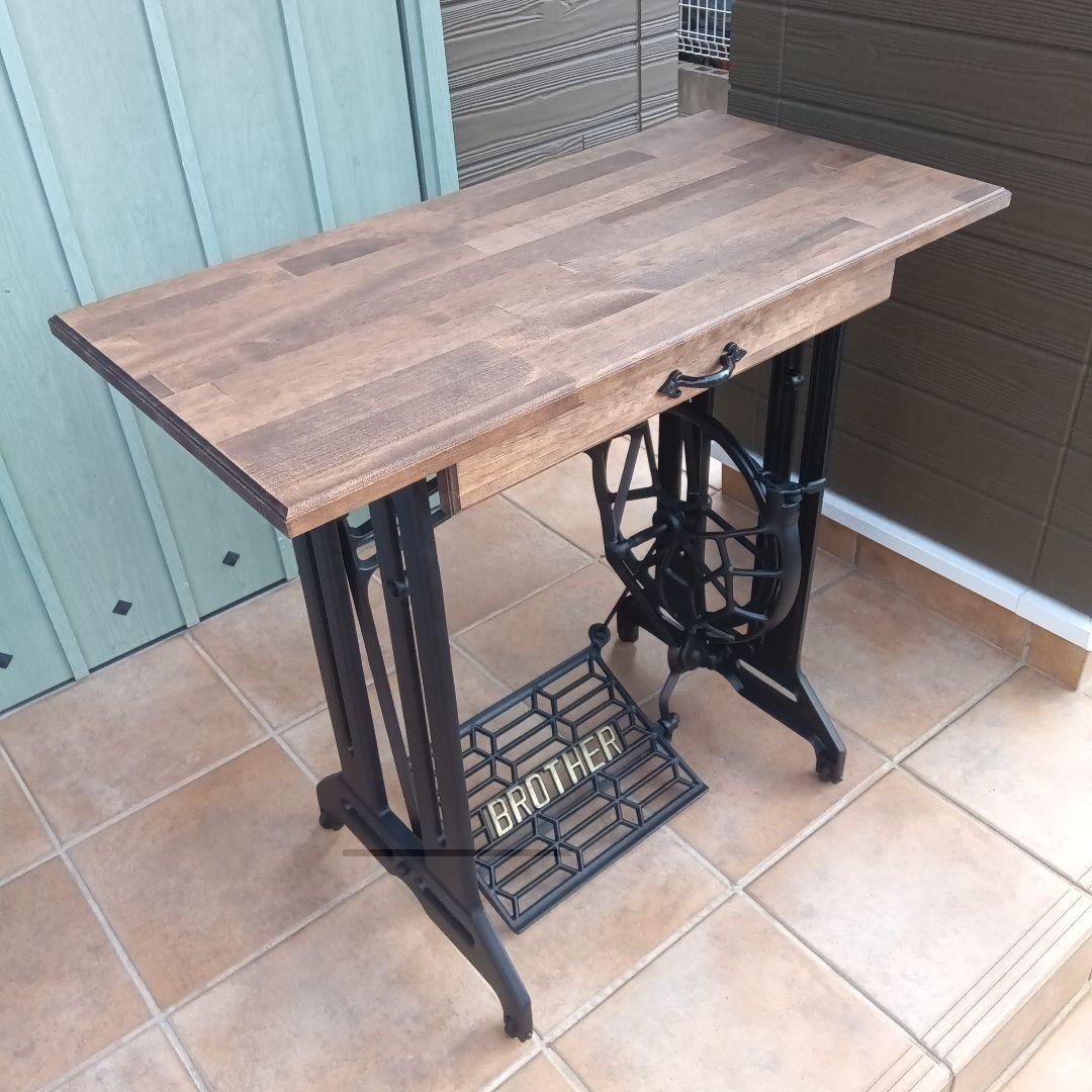 アンティークミシンテーブル　ブラザー　BROTHER