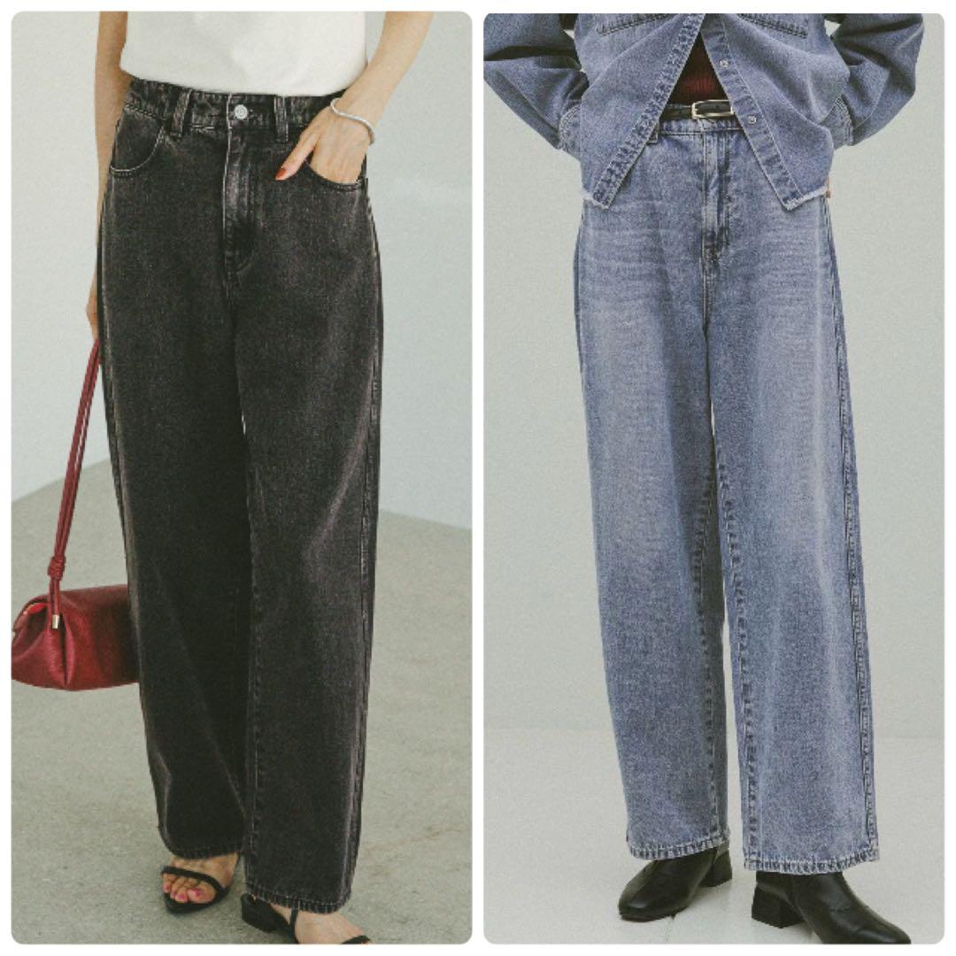 グローバルワーク GOODデニムバギーパンツ XL 2点セット