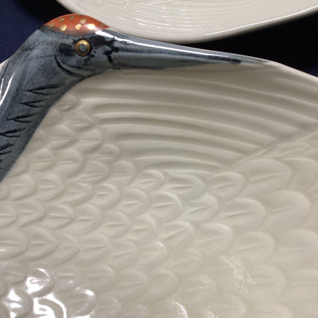 あくちき　京焼永楽写巣篭もり鶴向付20客　　新品未使用