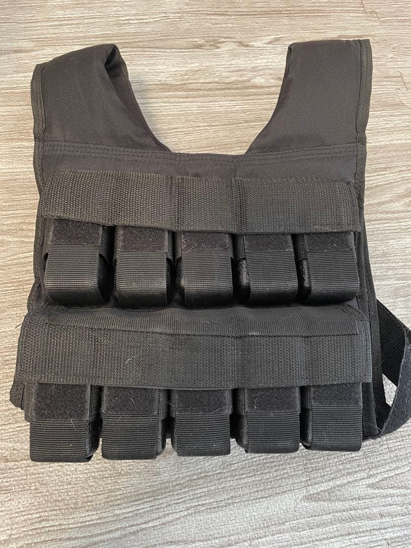 H&Yo ウエイトベスト 20kg 重量調節可 ウエイトジャケット