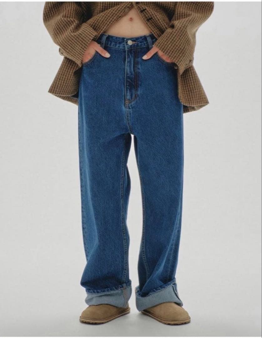 TODAYFUL cary's denim ブルー23インチ