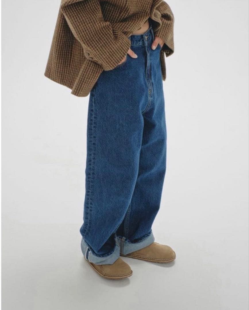 TODAYFUL cary's denim ブルー23インチ