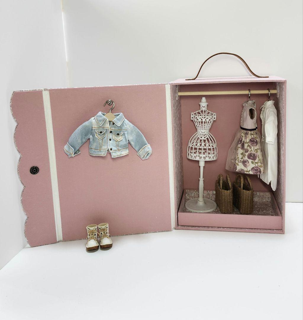 リバティ　ジェニーズリボンズのドールクローゼット