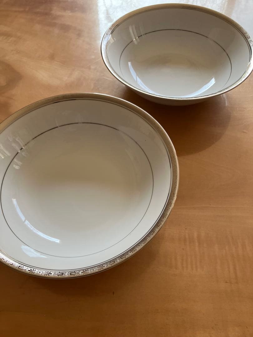Harrodsホワイトボウル 2個セット 新品