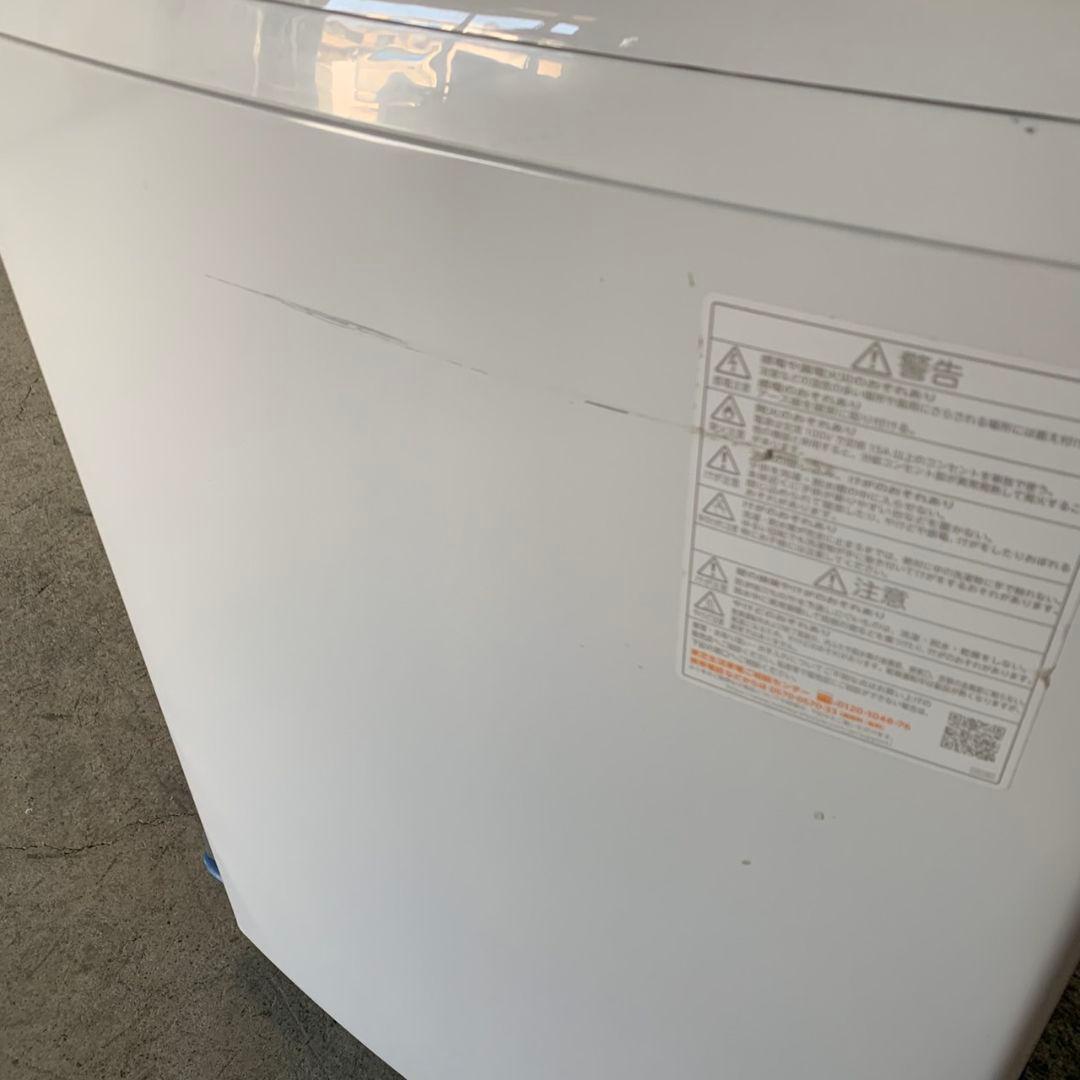 J112\" 東芝 ZABOON 8㎏ AW-8VM3(W) 洗濯機 24年製
