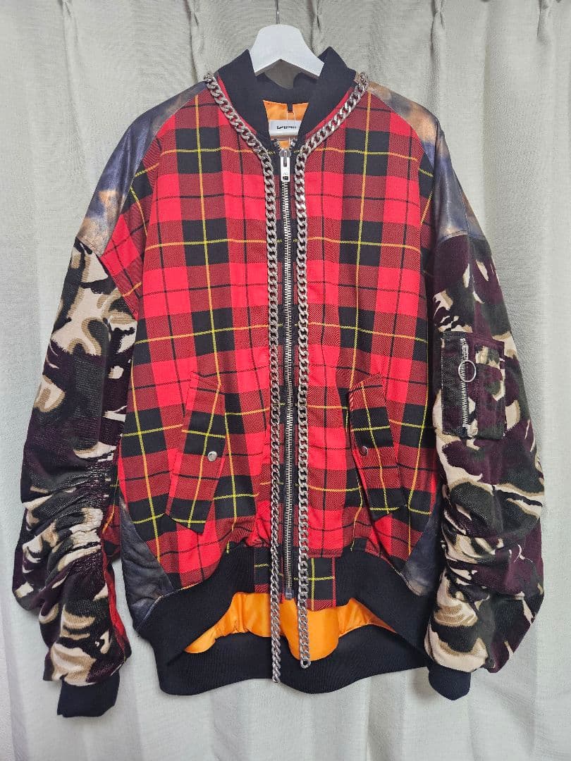 タグ付 KIDILL キディル ANARCHY MA-1 JACKET