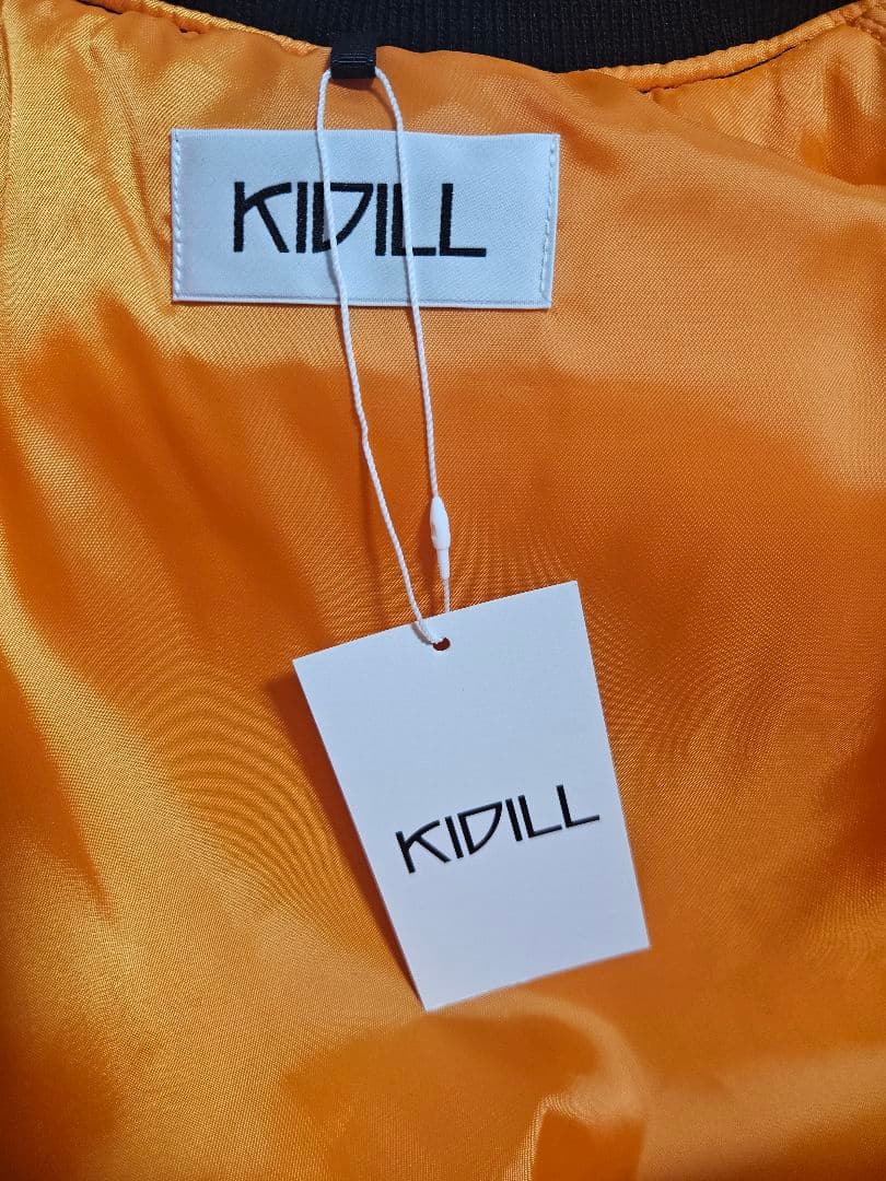 タグ付 KIDILL キディル ANARCHY MA-1 JACKET