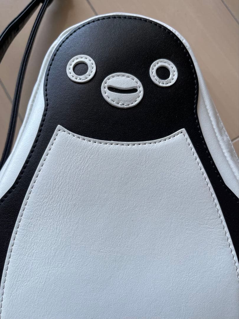 キタムラのSuicaペンギンレザーショルダーバッグ