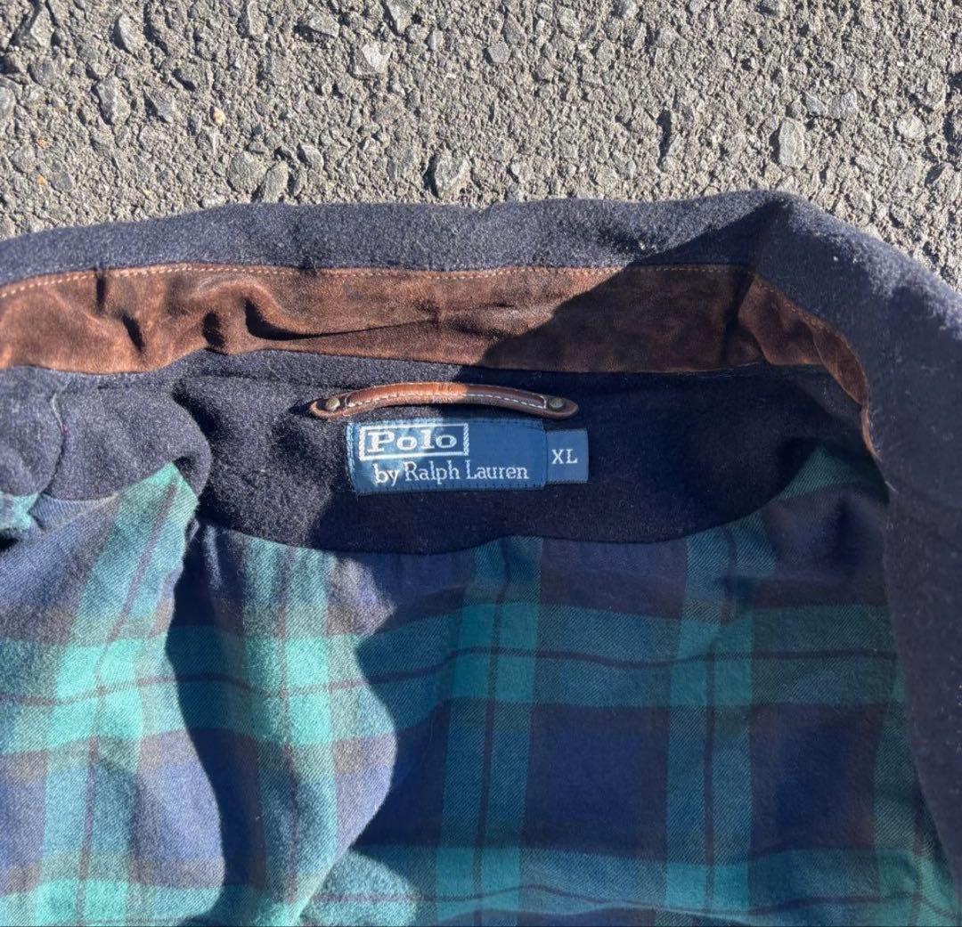 90s ラルフローレン a2 A2 A-2 フライトジャケット ウールジャケット