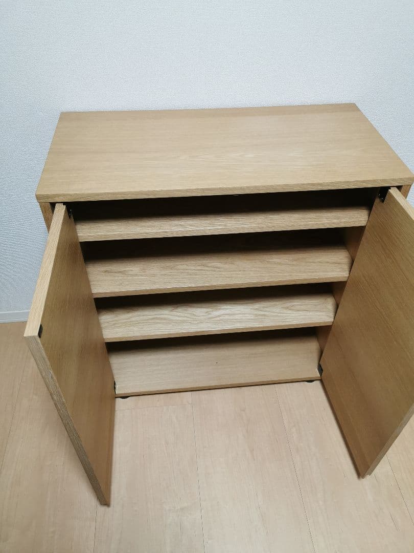 無印良品　スタッキングキャビネット・幅８２．５ｃｍ・ハイタイプ 基本セット