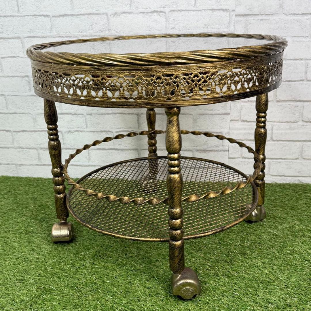 RENAISSANCE ルネサンス サイドテーブル 薔薇装飾 バラ