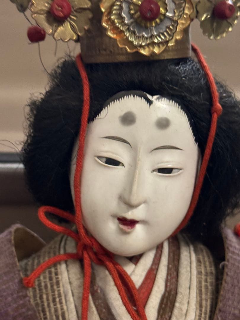 100年以上前、明治時代有識雛人形　圧巻の特大サイズ　古美術時代考証の貴重雛
