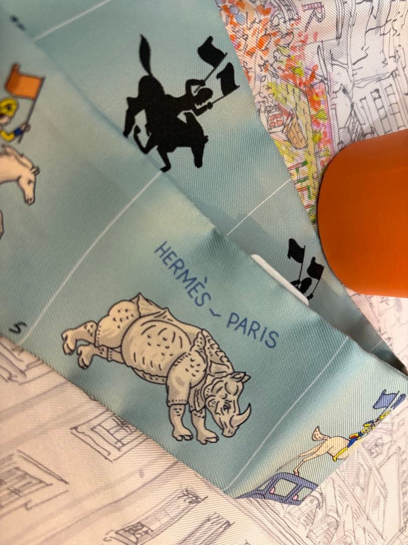 新品未使用　エルメス　ツイリー　パラード　24AW 付属品完備　定価以下