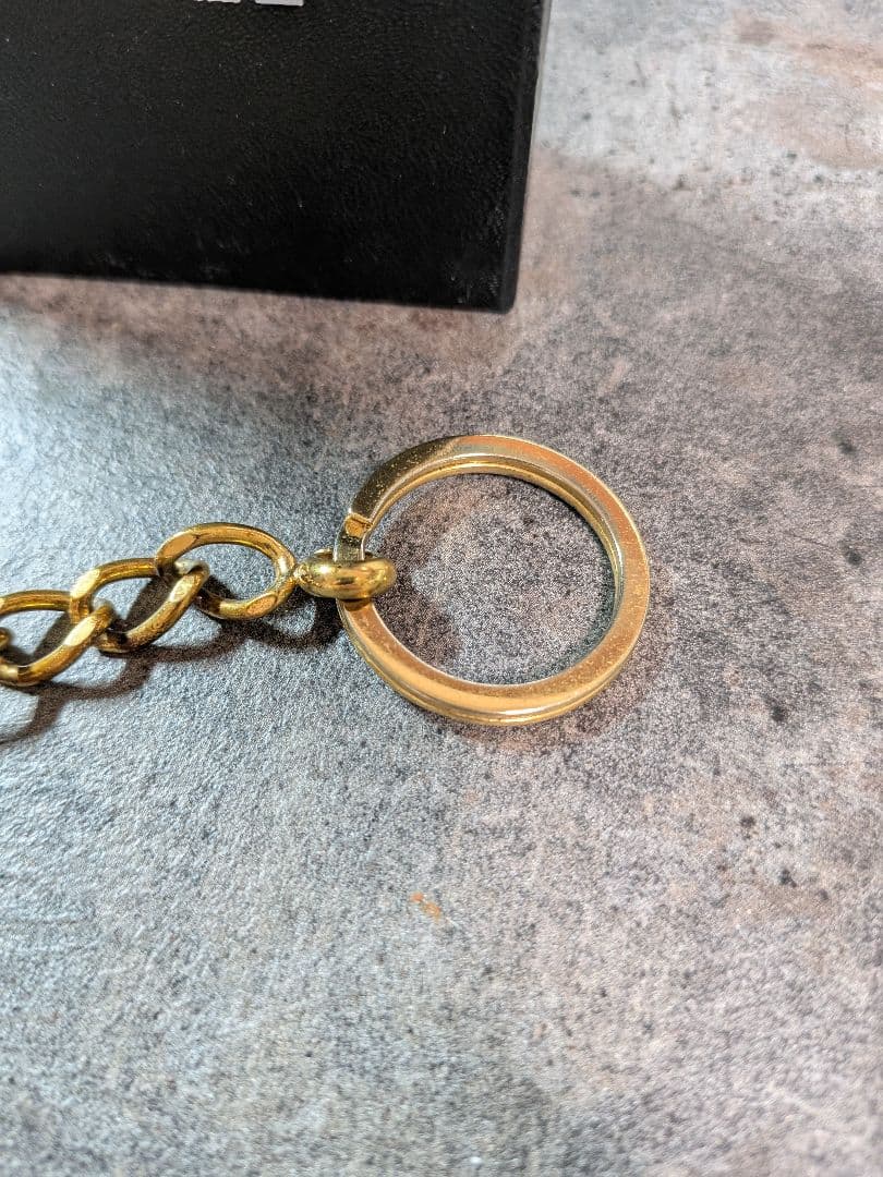 ヴィンテージ　CHANEL　キーホルダー　キーリング