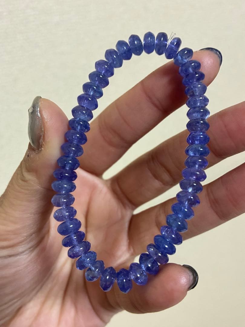 高品質✨5A＋　タンザナイト　ブレスレット