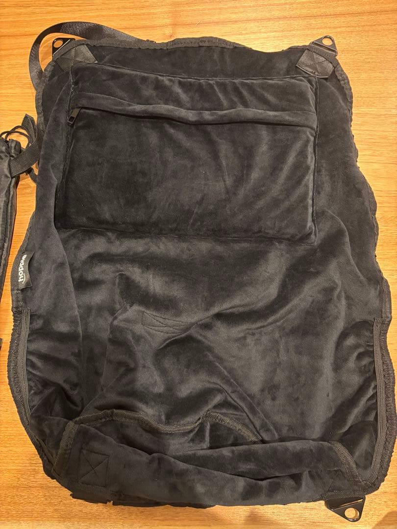 ベビーカー追加シート 2人乗り　ハンモック　ブラック