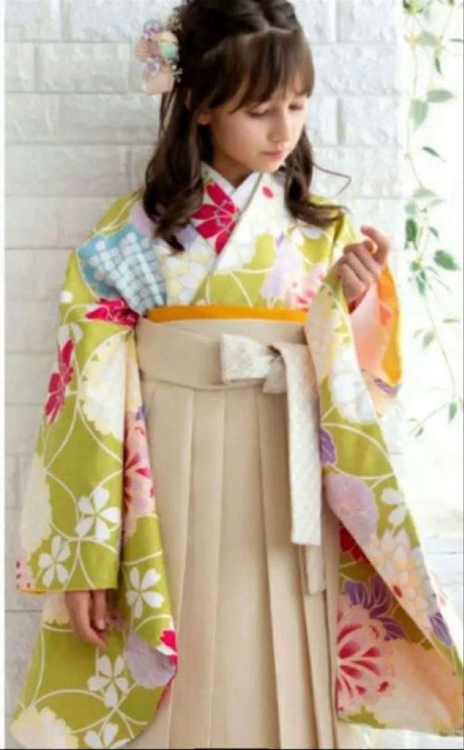 まりめ　150 小学生　二尺袖袴セット