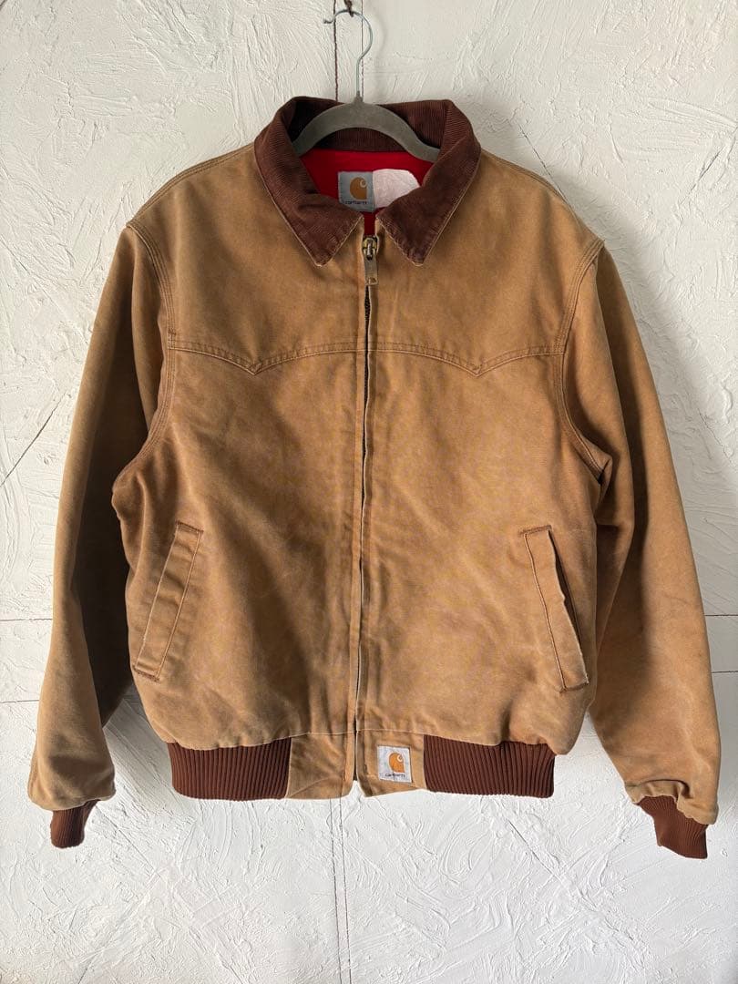 Carharttサンタフェジャケット星タグ ブラウン