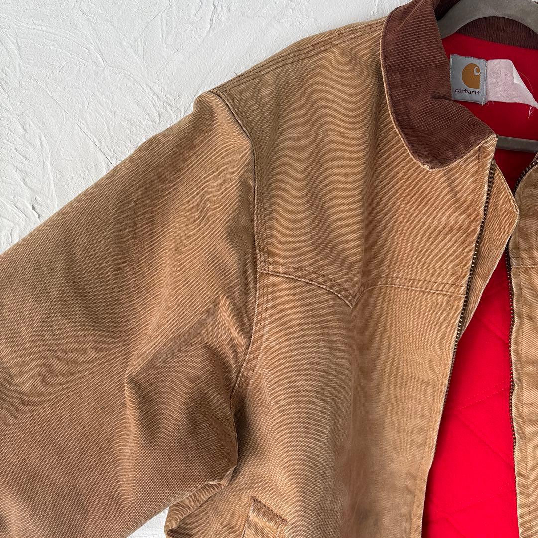 Carharttサンタフェジャケット星タグ ブラウン