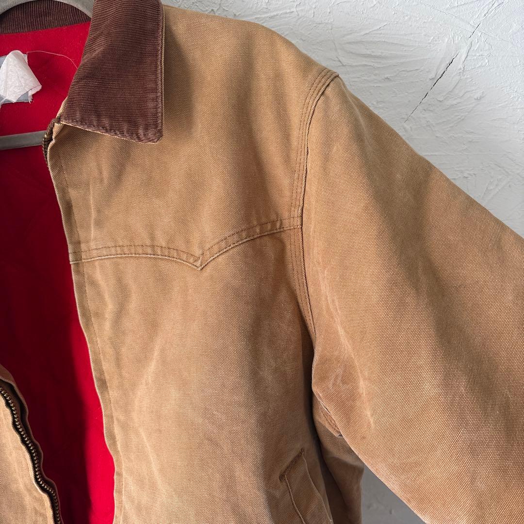 Carharttサンタフェジャケット星タグ ブラウン