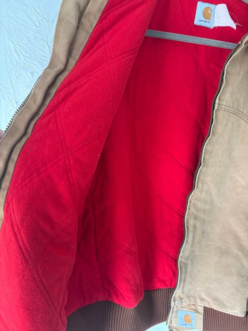 Carharttサンタフェジャケット星タグ ブラウン