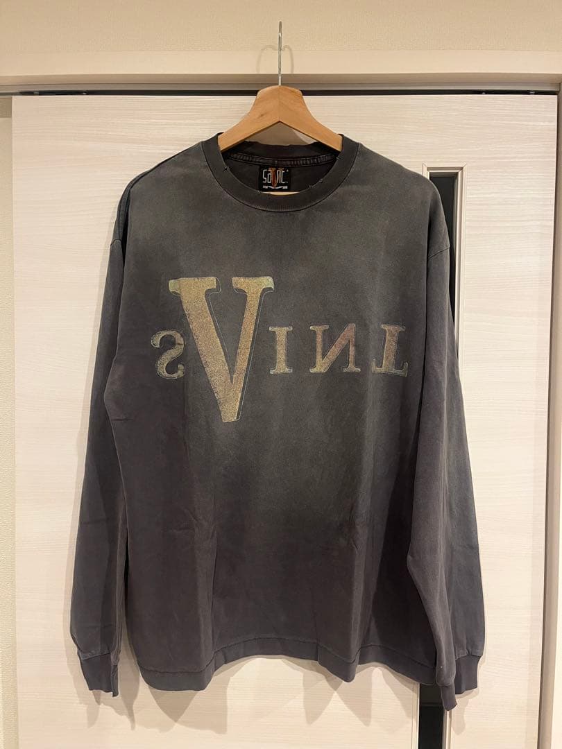 新品同様 SAINT MICHAEL × VLONE L/S TEE 22AW