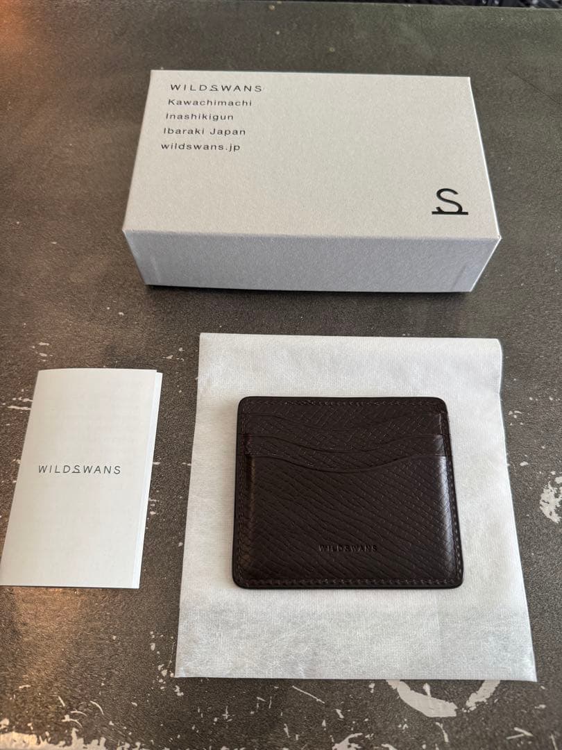 【希少】WILDSWANS MINIMAL M3 型押しサドル(ブラウン）