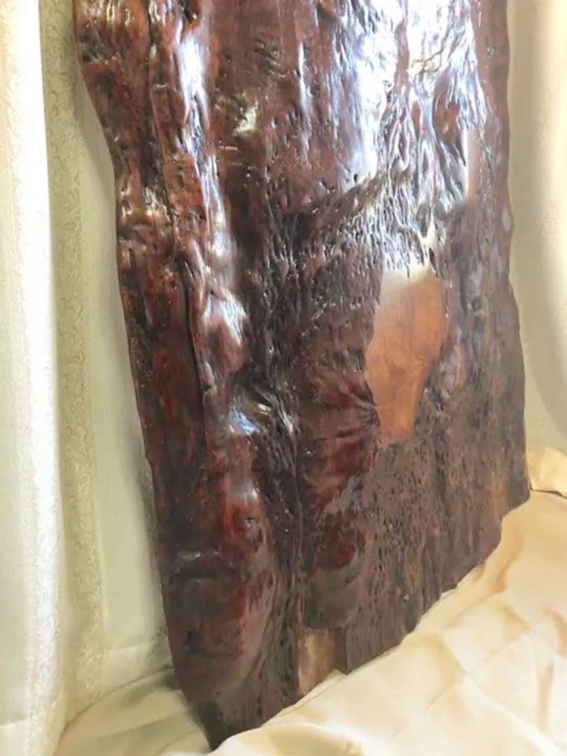 198.花梨木　天然無垢つい立て