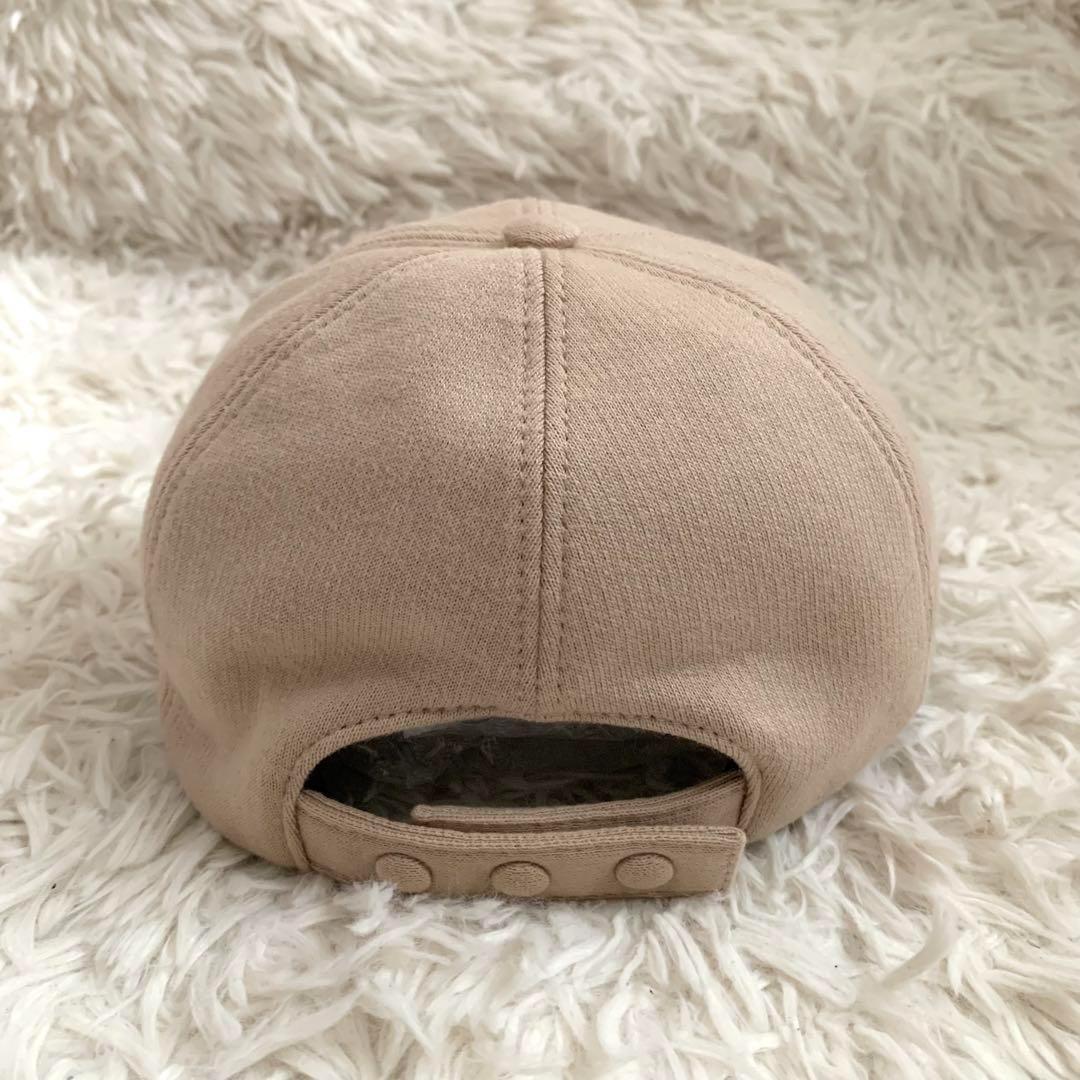 未使用級✨バーバリー 現行 キャップ TBロゴ 刺繍 ベージュ ユニセックス