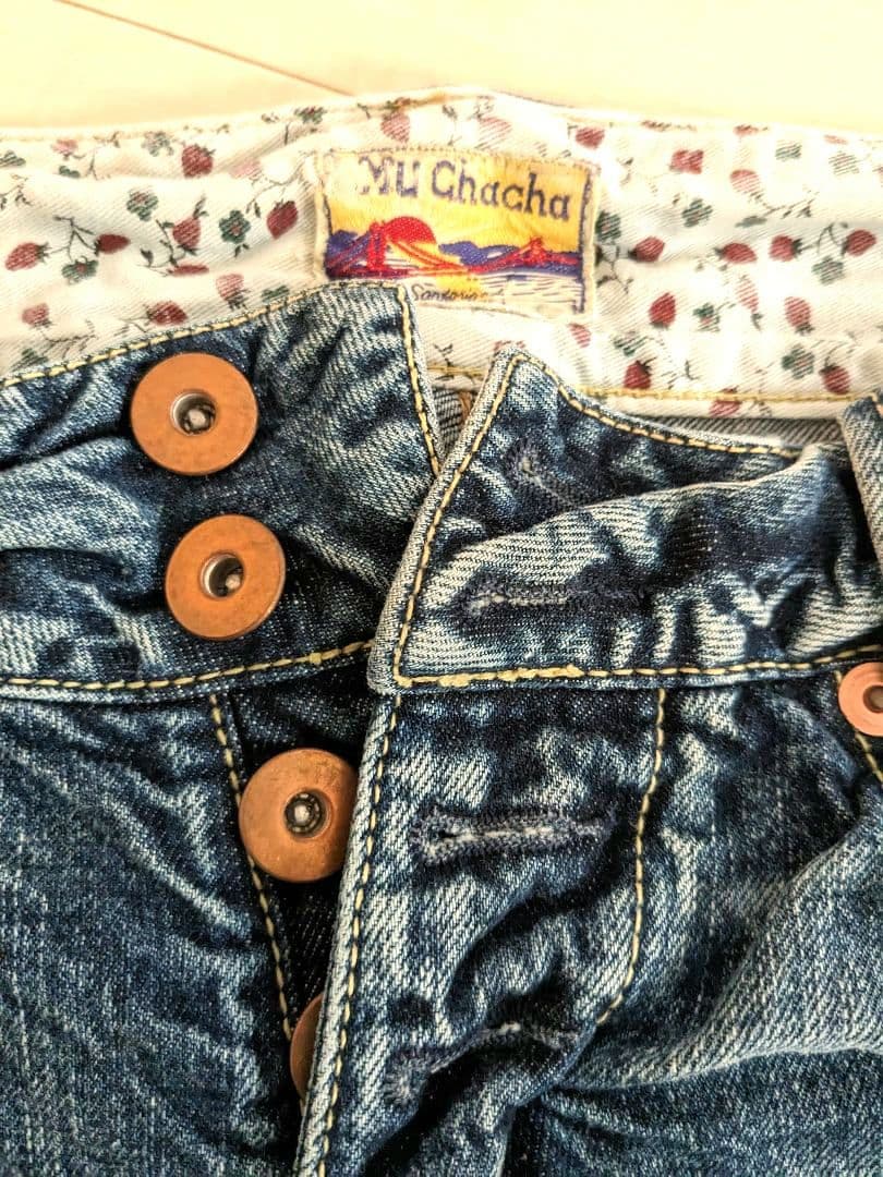 【タグ付き！】個性的で可愛い♡　ムチャチャデニム