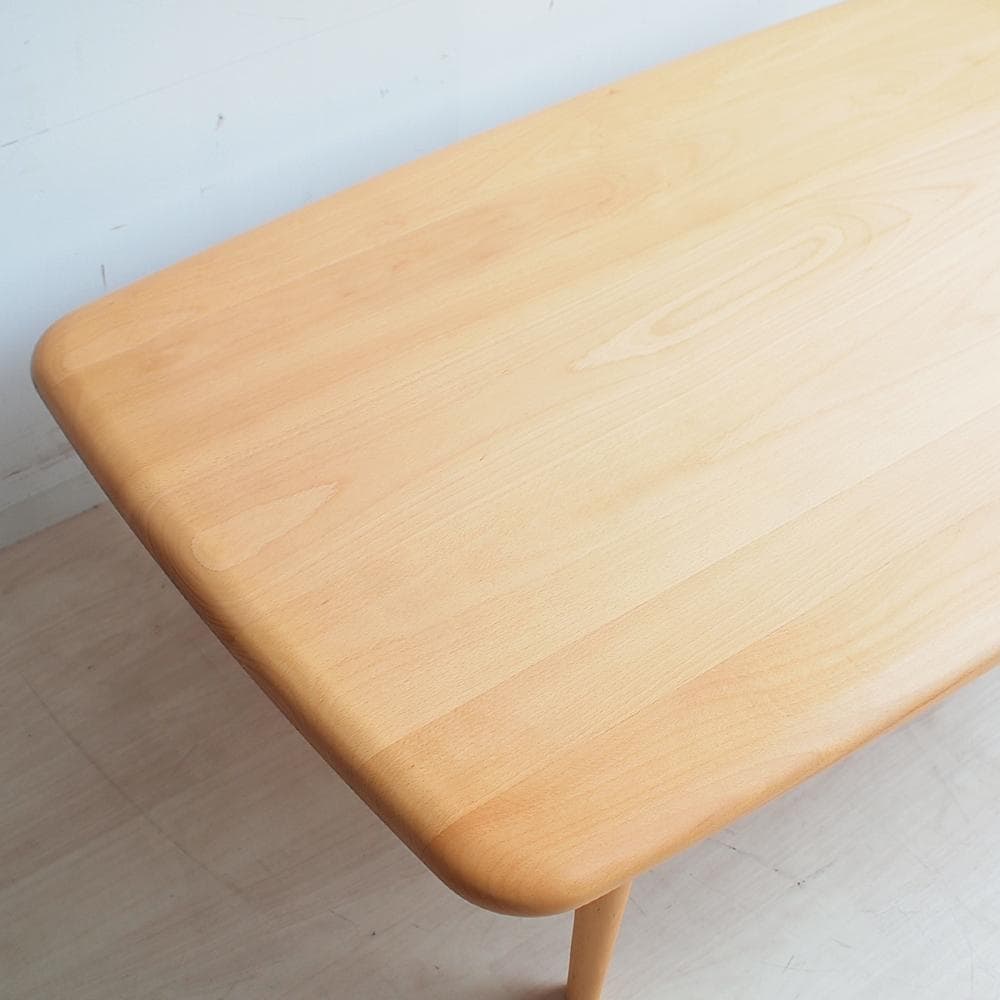 飛騨産業キツツキ ブナ無垢材 センターテーブル 120cm ZR24076