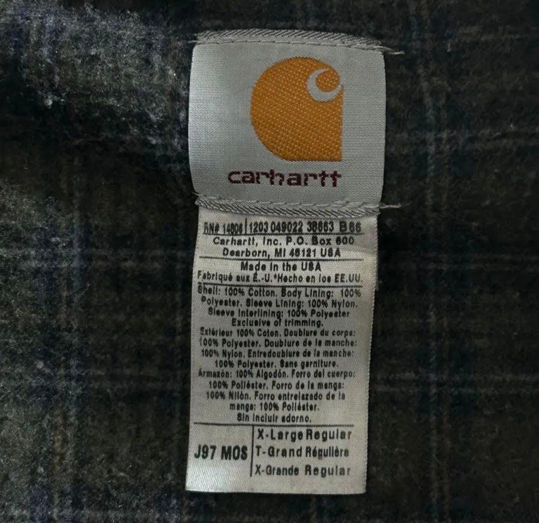 Carhartt デトロイトジャケット J97 MOS XL