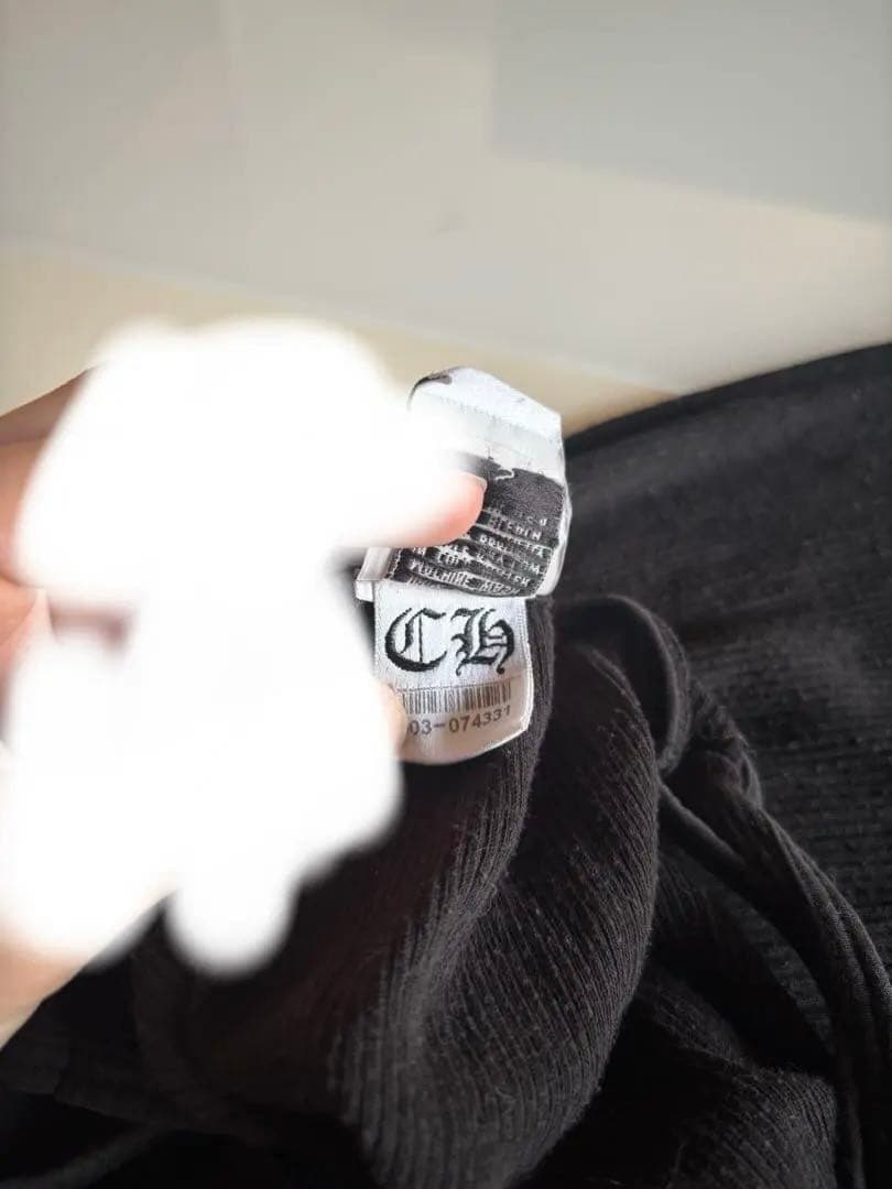 クロムハーツ　スカルタンクトップ黒　確実正規品