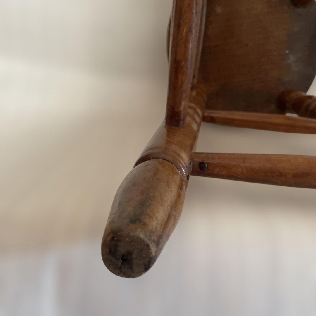 昭和レトロ 木製 スツール 花台 ビンテージ