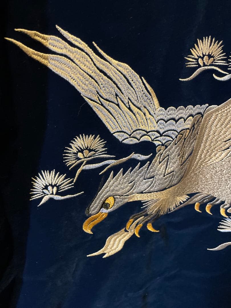 50s スーベニアジャケット 別珍 ベルベット レプリカ スカジャン