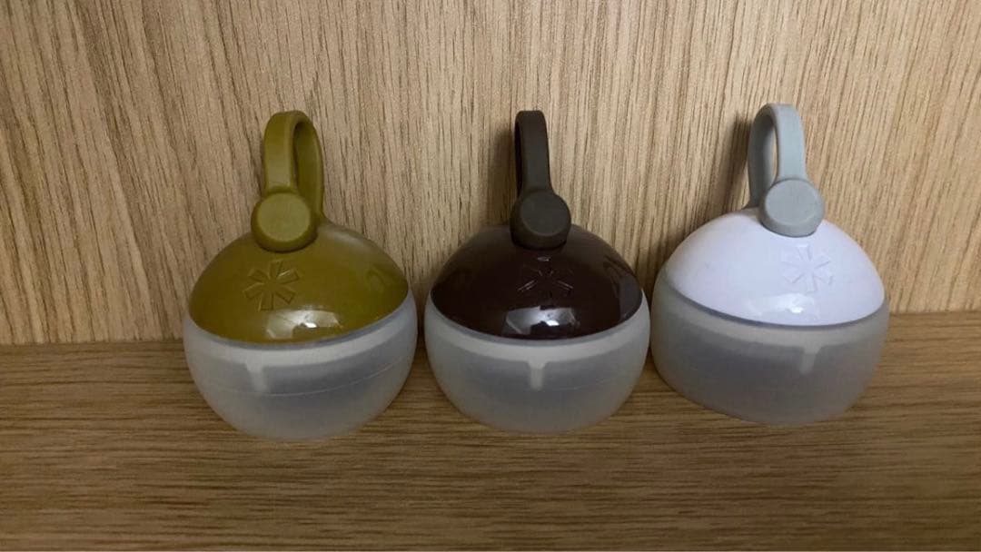 スノーピーク　たねほおずき ゆき　つち　もり　中古　LEDライト　ミニランタン