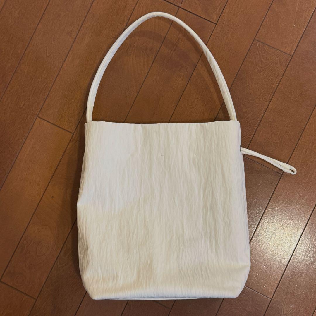 mary al terna WRAPPING ワンショルダートート　ホワイト