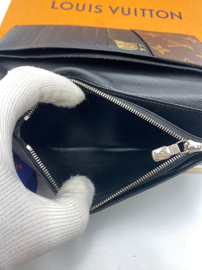 美品‼️新型　LOUIS VUITTON 長財布 ポルトフォイユ・ブラザ