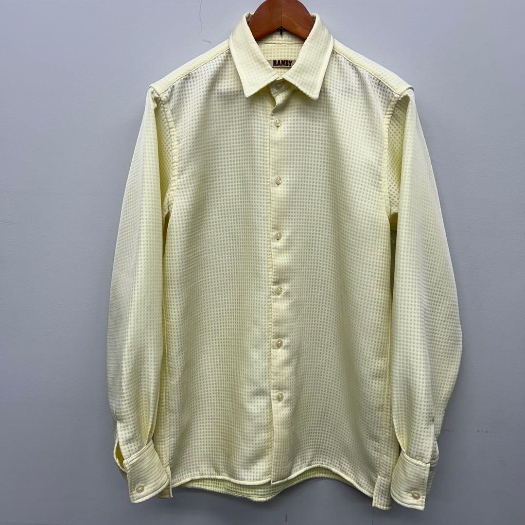 22SS RANDY ランディ Lean キュプラシャツ サイズ1 美品