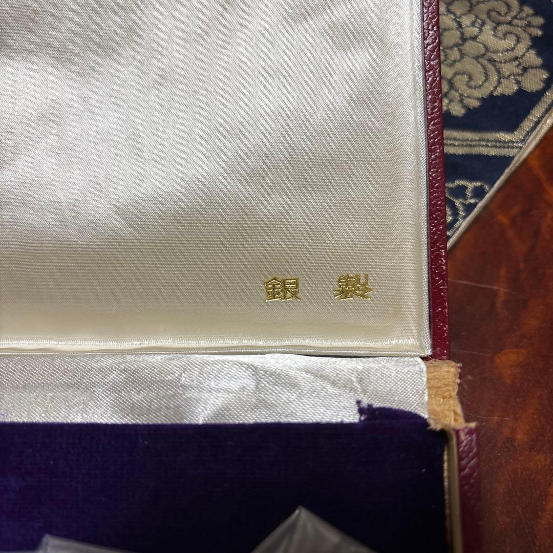 純銀製 菓子楊枝 5本セット