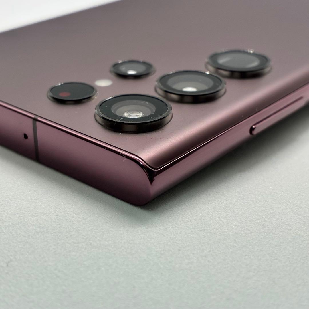 U*y様 48785 Galaxy S22 Ultra バーガンディ