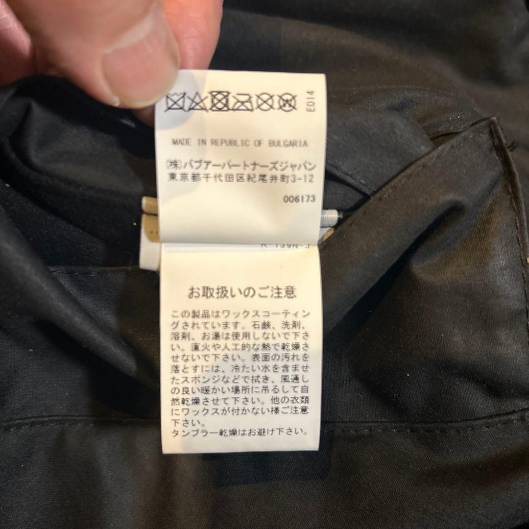 Barbour トランスポート 40 ブラック