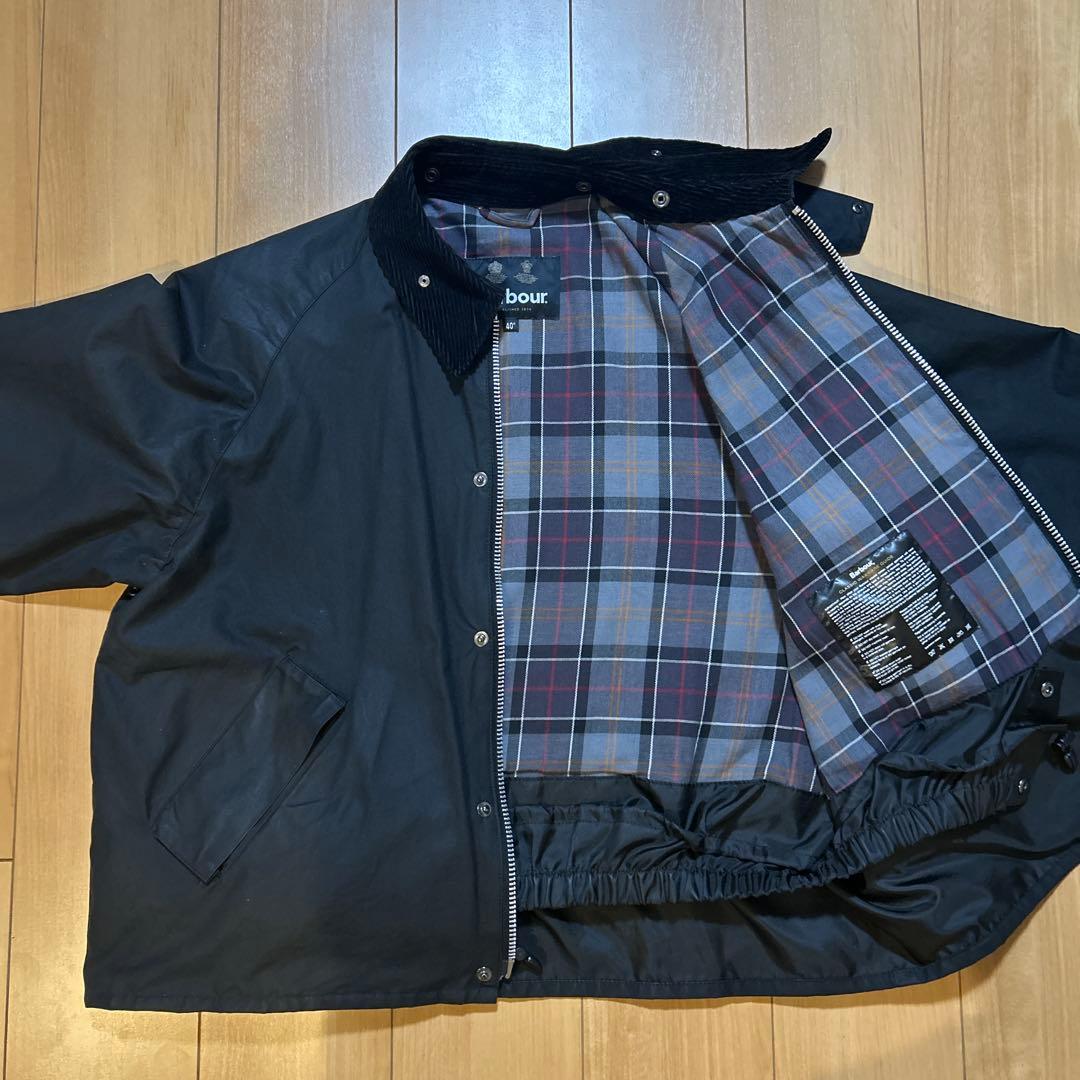 Barbour トランスポート 40 ブラック