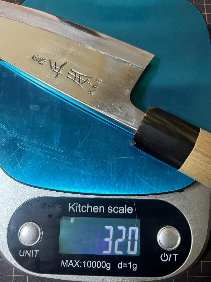 KK正本総本店 出刃包丁 玉白鋼 白鋼二 刃渡り 18cm 正本 包丁