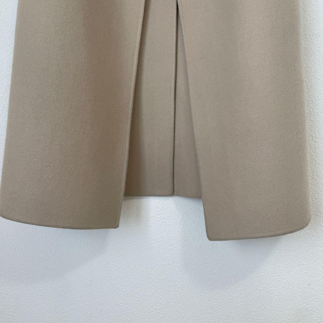 【希少】MADISON BLUE パールチェスターコート ミルクティーベージュ