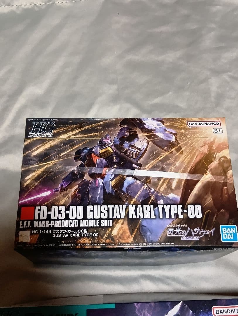 新品未開封品 HG グスタフ・カール００型 & シャリア専用リックドム